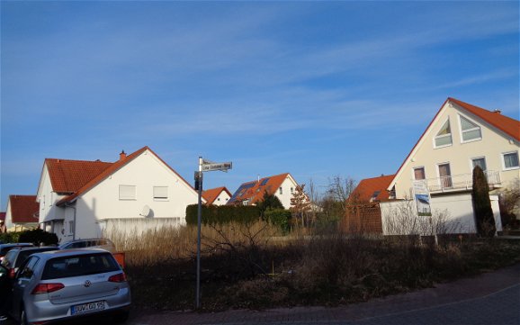 Grundstück für das frei geplante Einfamilienhaus von Kern-Haus in Gönnheim
