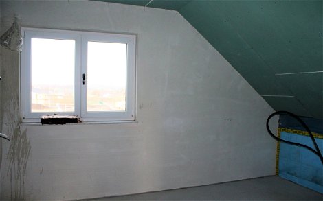 Badezimmer im Kern-Haus-Rohbau in Niederndodeleben