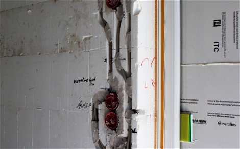 Elektro-Rohinstallation in einem Kern-Haus in Magdeburg