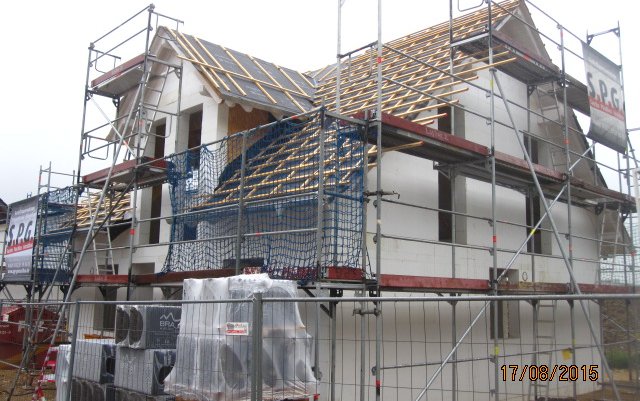 Dach in Grevenbroich kann eingedeckt werden