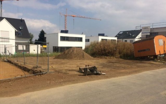 Baustellenvorbereitung Kern-Haus Herzogenrath