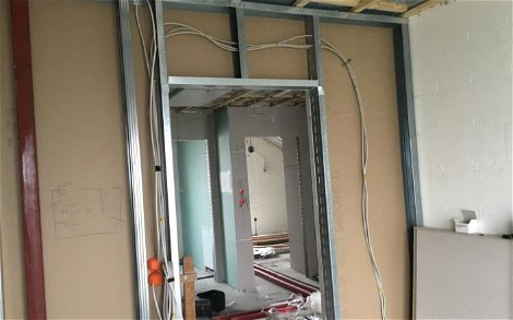 Elektrorohinstallation im frei geplanten Familienhaus von Kern-Haus in Bietigheim
