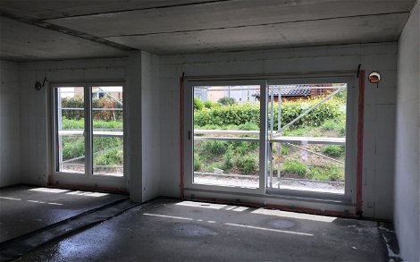 Fenster im frei geplanten Familienhaus von Kern-Haus in Iffezheim