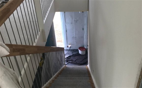 Treppe im frei geplanten Familienhaus von Kern-Haus in Aitrach