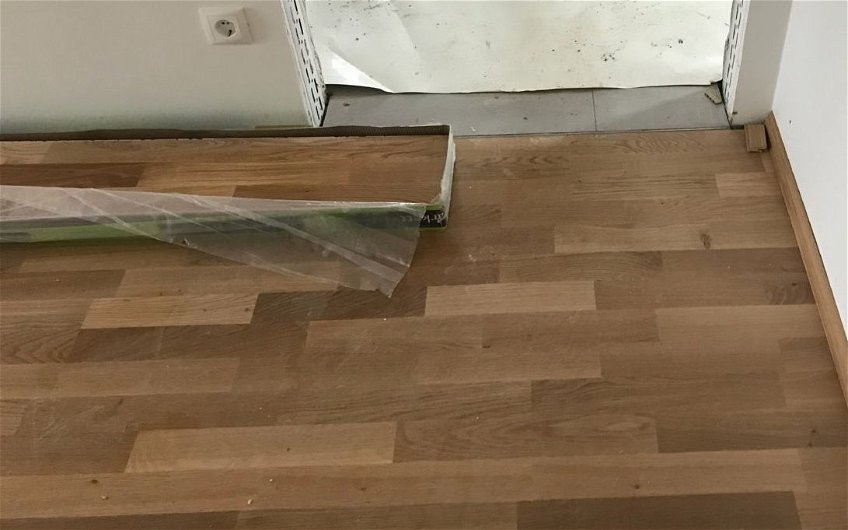 Fußboden im individuell geplanten Familienhaus Komfort Trendline von Kern-Haus in Lottstetten