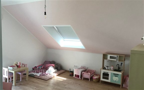 Kinderzimmer im frei geplanten Familienhaus von Kern-Haus in Vaihingen an der Enz