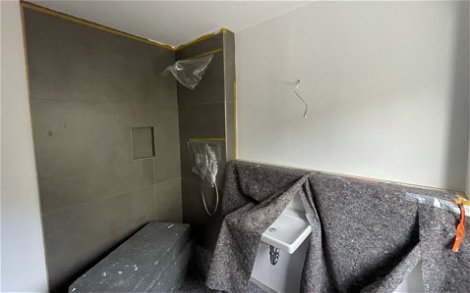 Maler- und Tapezierarbeiten im frei geplanten Familienhaus von Kern-Haus in Korb-Kleinheppach