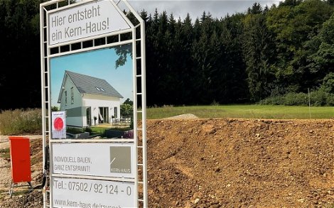 Grundstück für das individuell geplante Familienhaus Signum von Kern-Haus in Gammertingen
