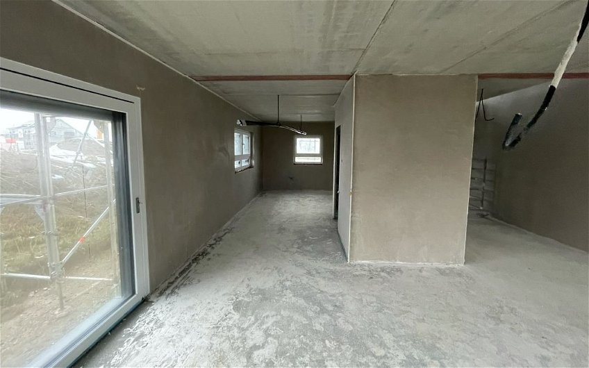 Verputzte Wände im Erdgeschoss in Biberach