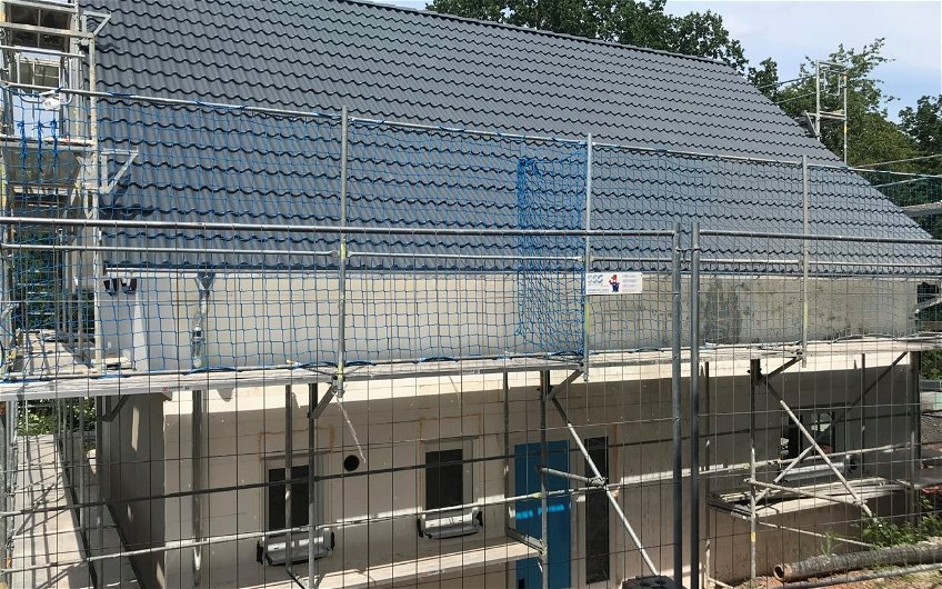 Dach des frei geplanten Familienhauses von Kern-Haus in Remchingen