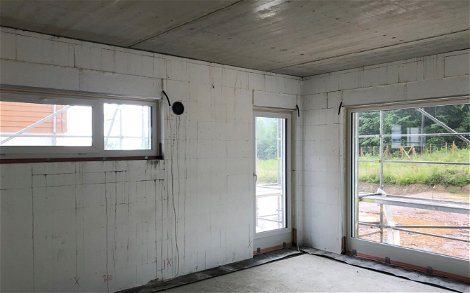 Fenster im frei geplanten Familienhaus von Kern-Haus in Calw