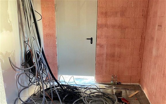 Elektrorohmontage im frei geplanten Familienhaus von Kern-Haus in Altshausen