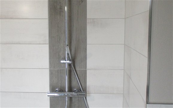 Für reinstes Duschvergnügen sorgt zukünftig ein modernes Duschpaneel. 